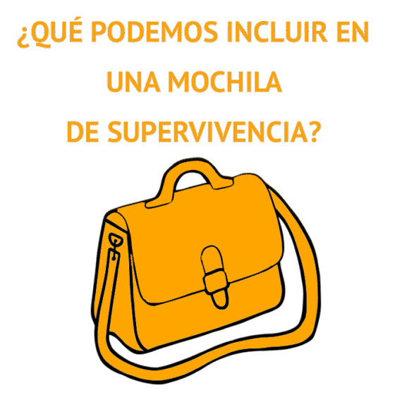 mochila de 72 horas